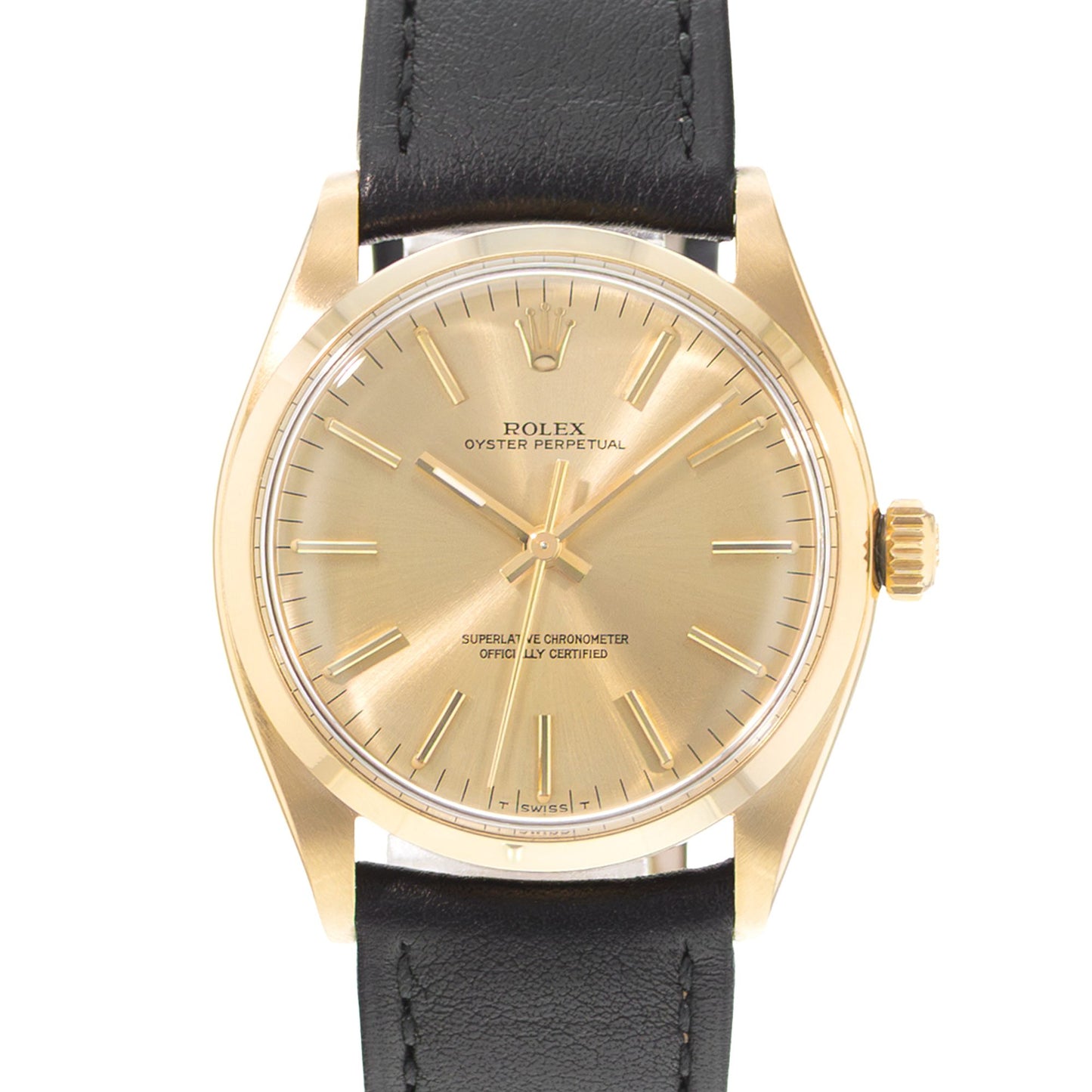 Rolex Oyster Perpetual 34 Yellow Gold