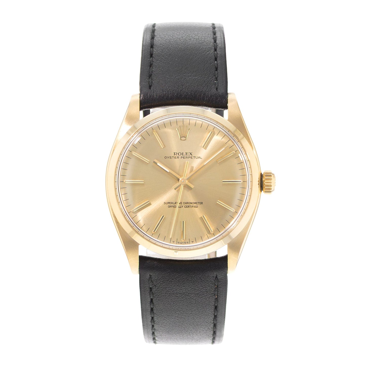Rolex Oyster Perpetual 34 Yellow Gold