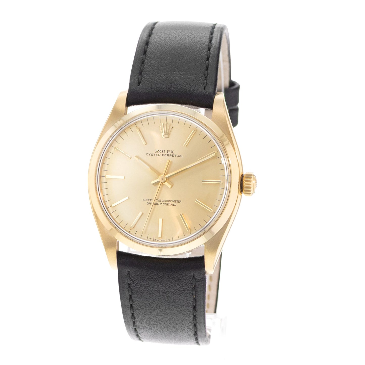 Rolex Oyster Perpetual 34 Yellow Gold