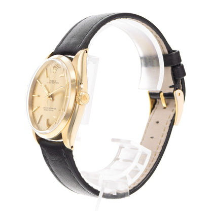 Rolex Oyster Perpetual 34 Yellow Gold