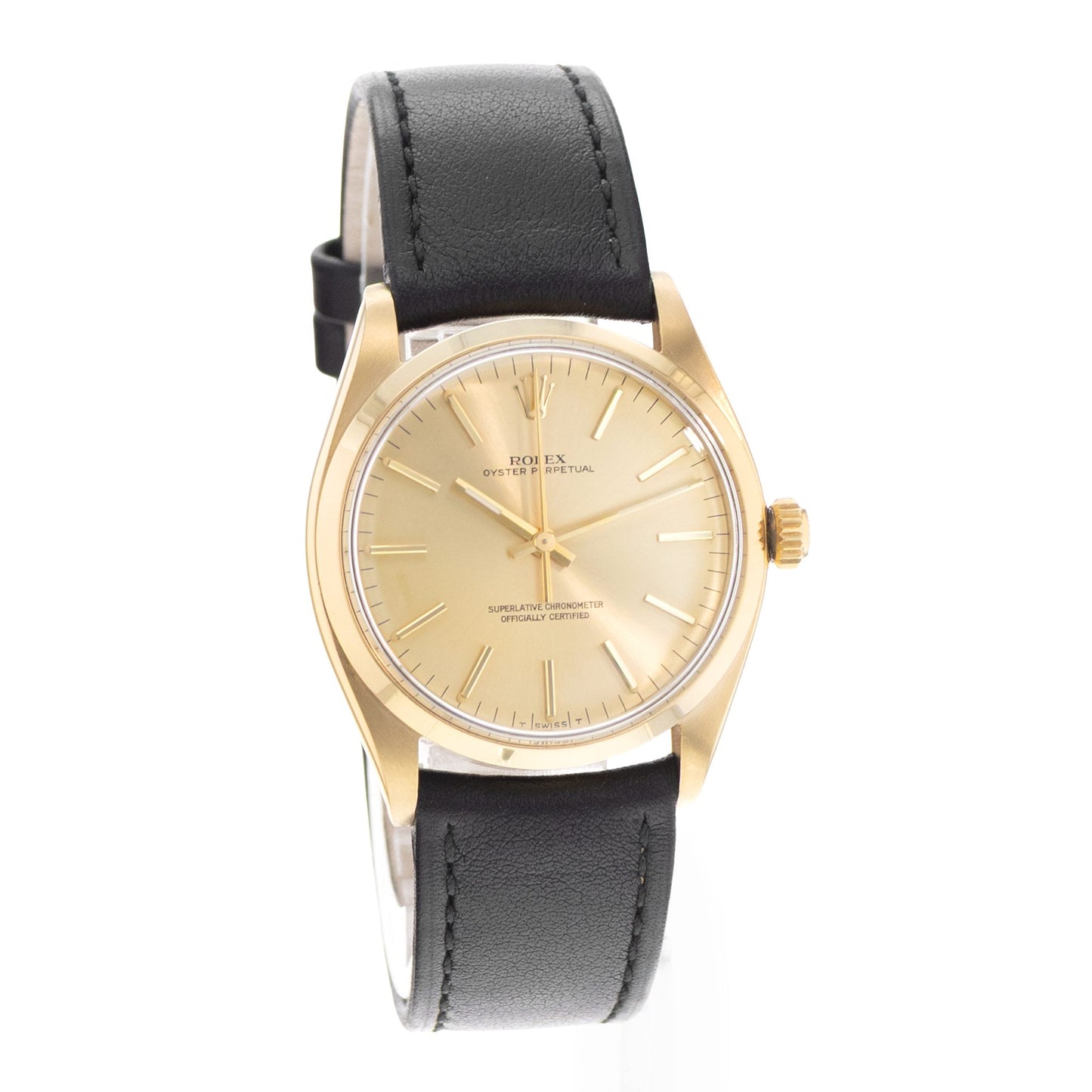Rolex Oyster Perpetual 34 Yellow Gold
