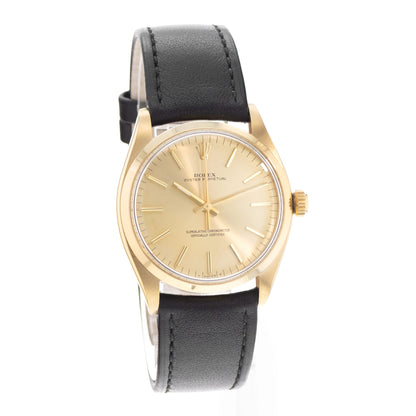 Rolex Oyster Perpetual 34 Yellow Gold