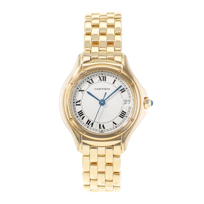 Cartier Cougar Figaro Yellow Gold