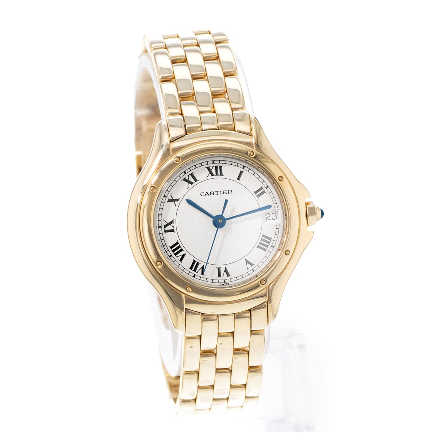 Cartier Cougar Figaro Yellow Gold