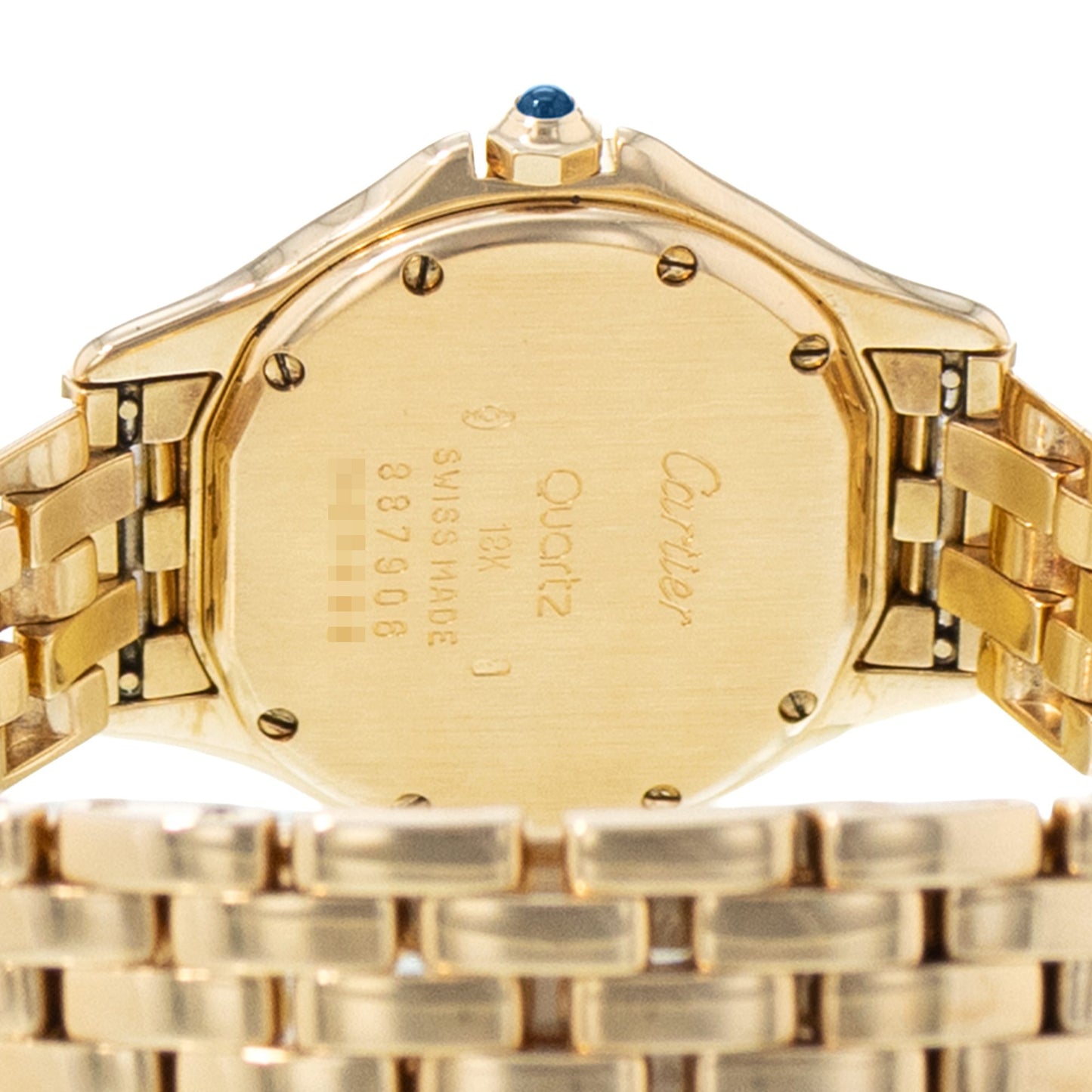 Cartier Cougar Figaro Yellow Gold