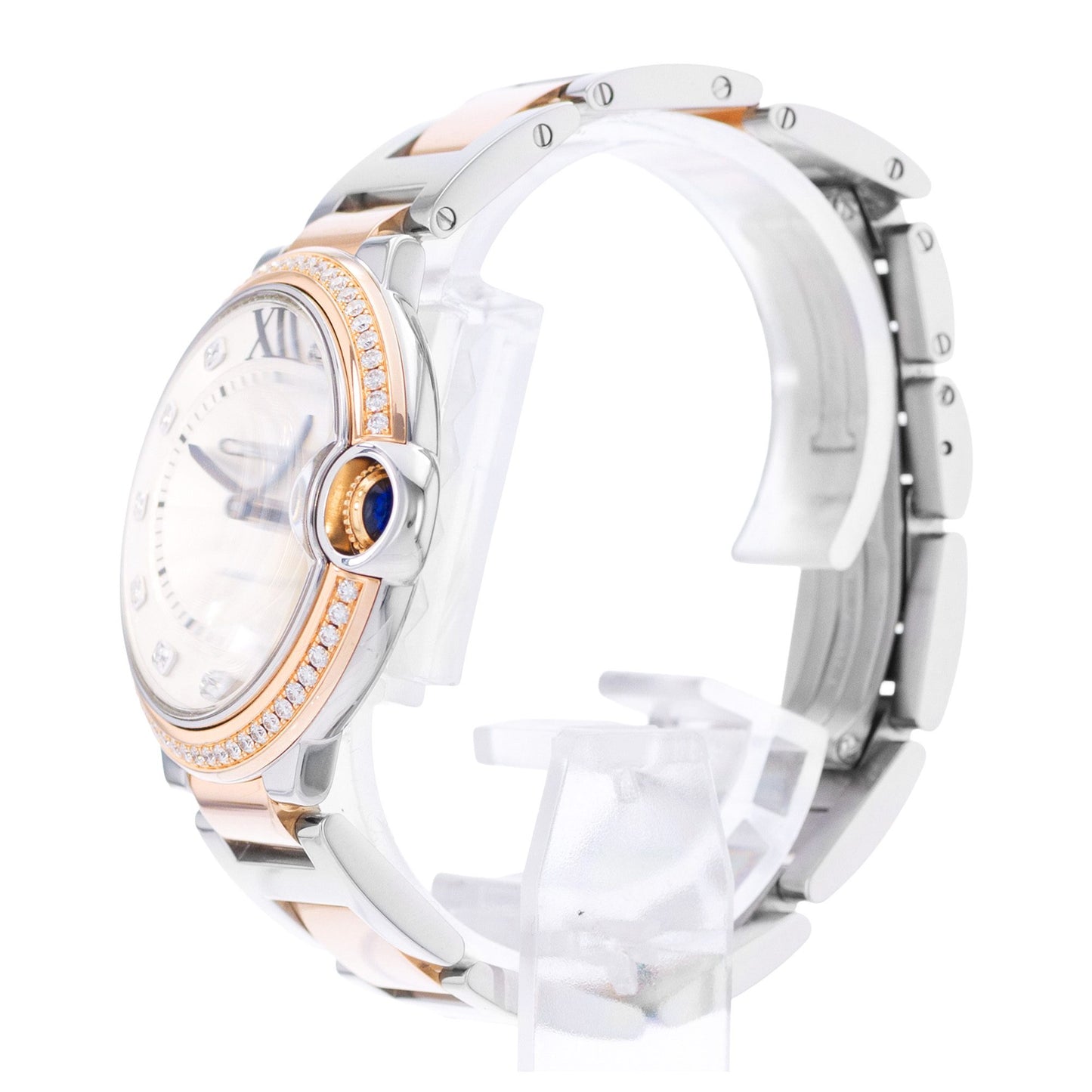 Cartier Ballon Bleu 36mm Steel & Rose Gold