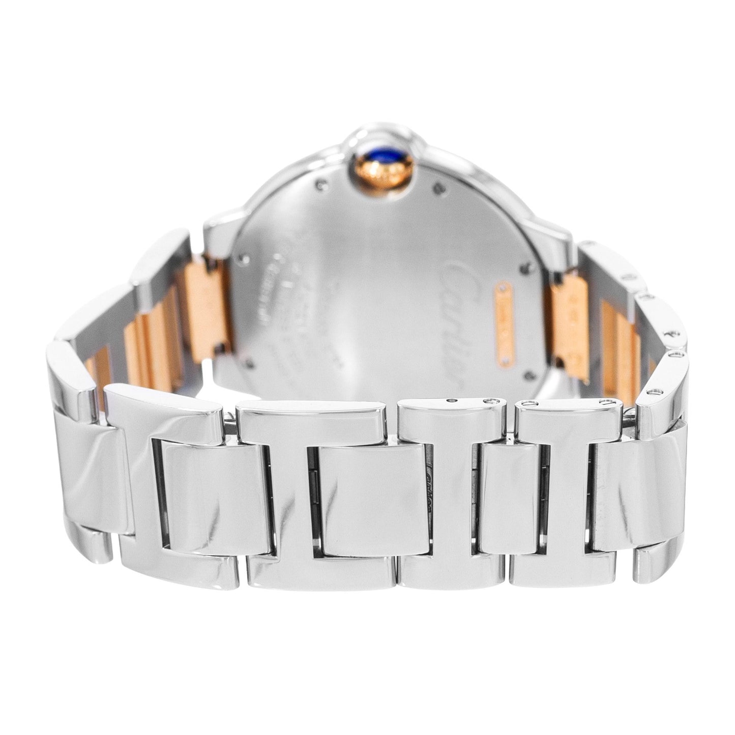 Cartier Ballon Bleu 36mm Steel & Rose Gold