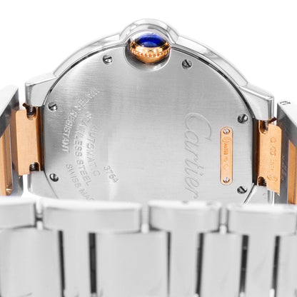 Cartier Ballon Bleu 36mm Steel & Rose Gold