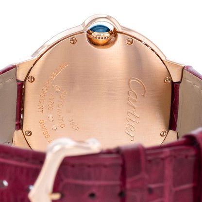 Cartier Ballon Bleu 36mm Rose Gold