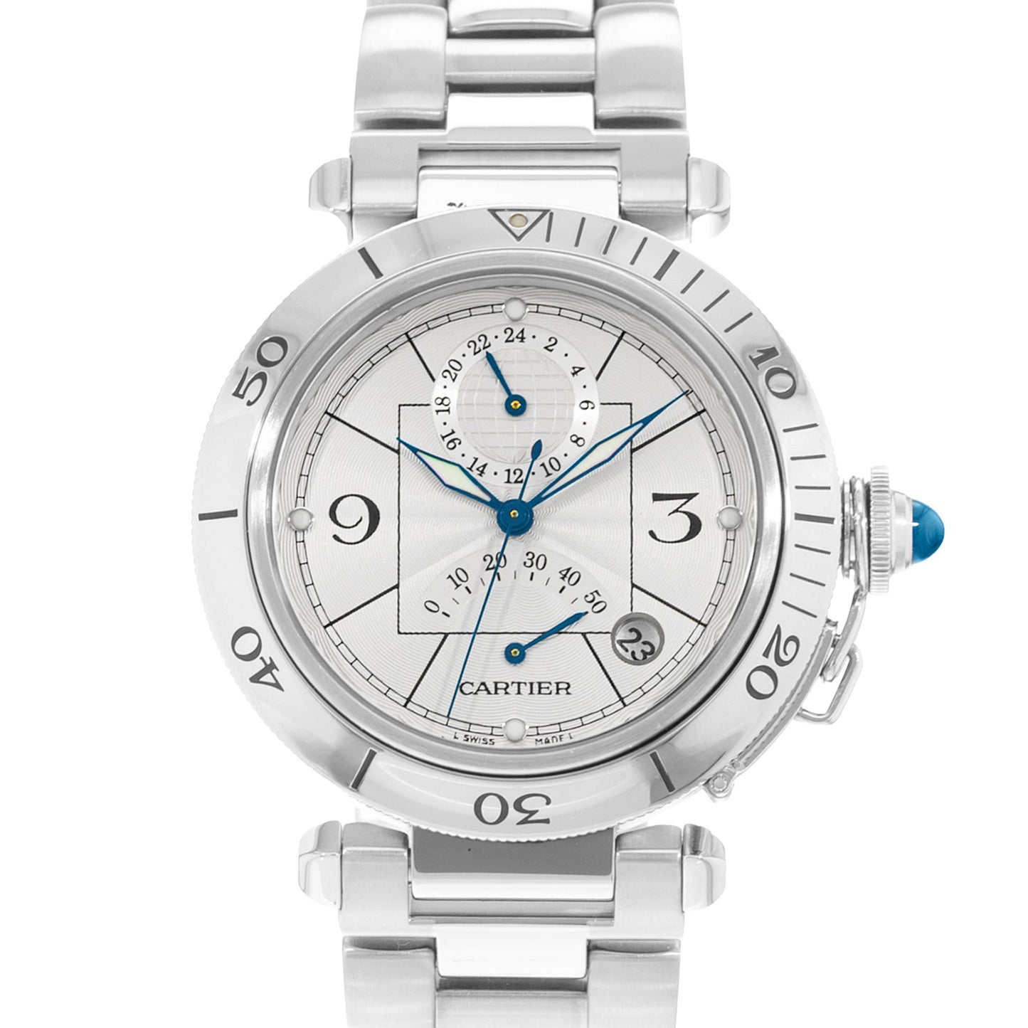 Cartier Pasha Steel