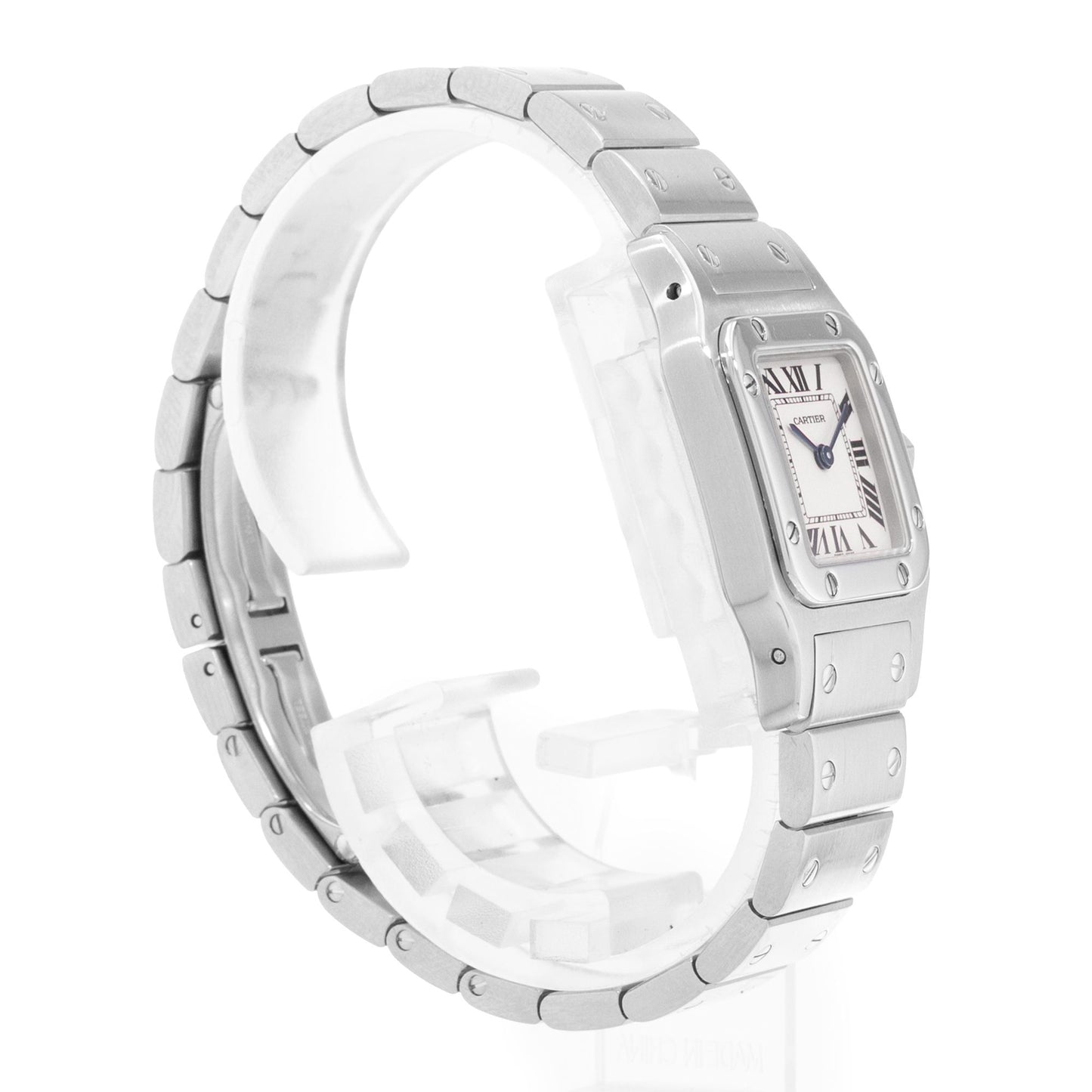 Cartier Santos Galbee Steel