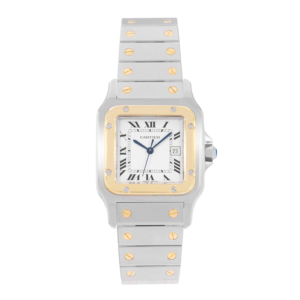 Cartier Santos Steel & Yellow Gold