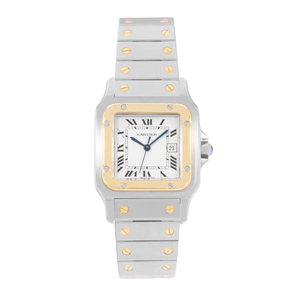 Cartier Santos Steel & Yellow Gold