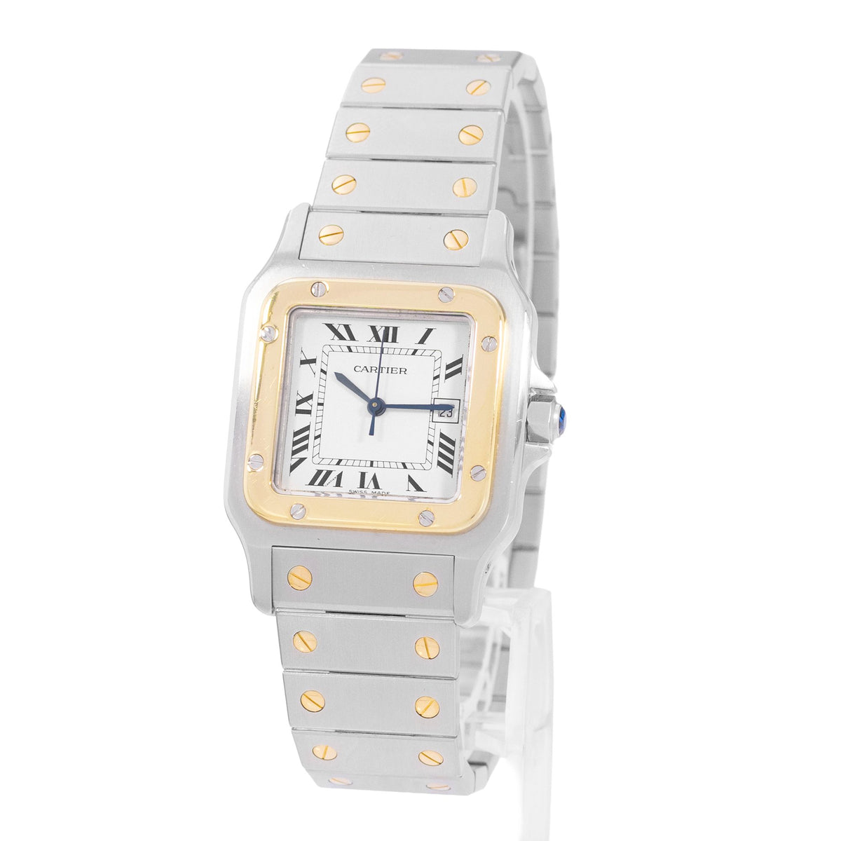 Cartier Santos Steel & Yellow Gold