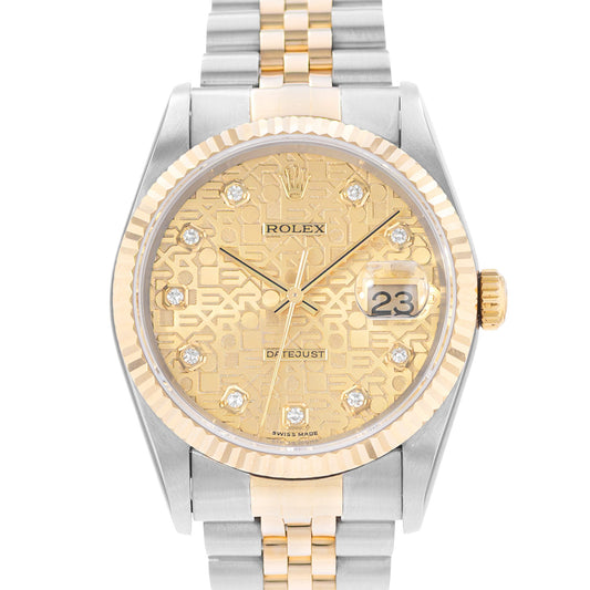 Rolex Oyster Perpetual 36 Steel & Yellow Gold