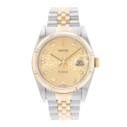 Rolex Oyster Perpetual 36 Steel & Yellow Gold