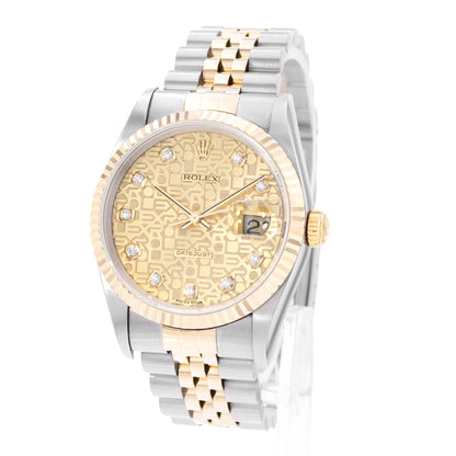 Rolex Oyster Perpetual 36 Steel & Yellow Gold
