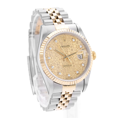 Rolex Oyster Perpetual 36 Steel & Yellow Gold