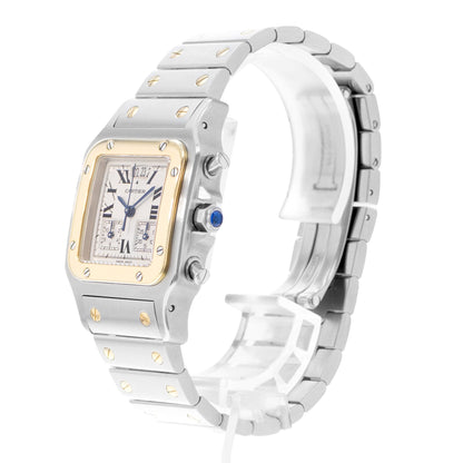Cartier Santos Galbee Steel & Yellow Gold