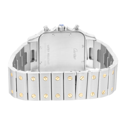 Cartier Santos Galbee Steel & Yellow Gold