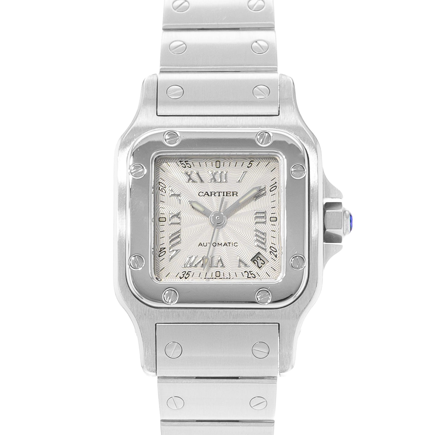 Cartier Santos Galbee Steel
