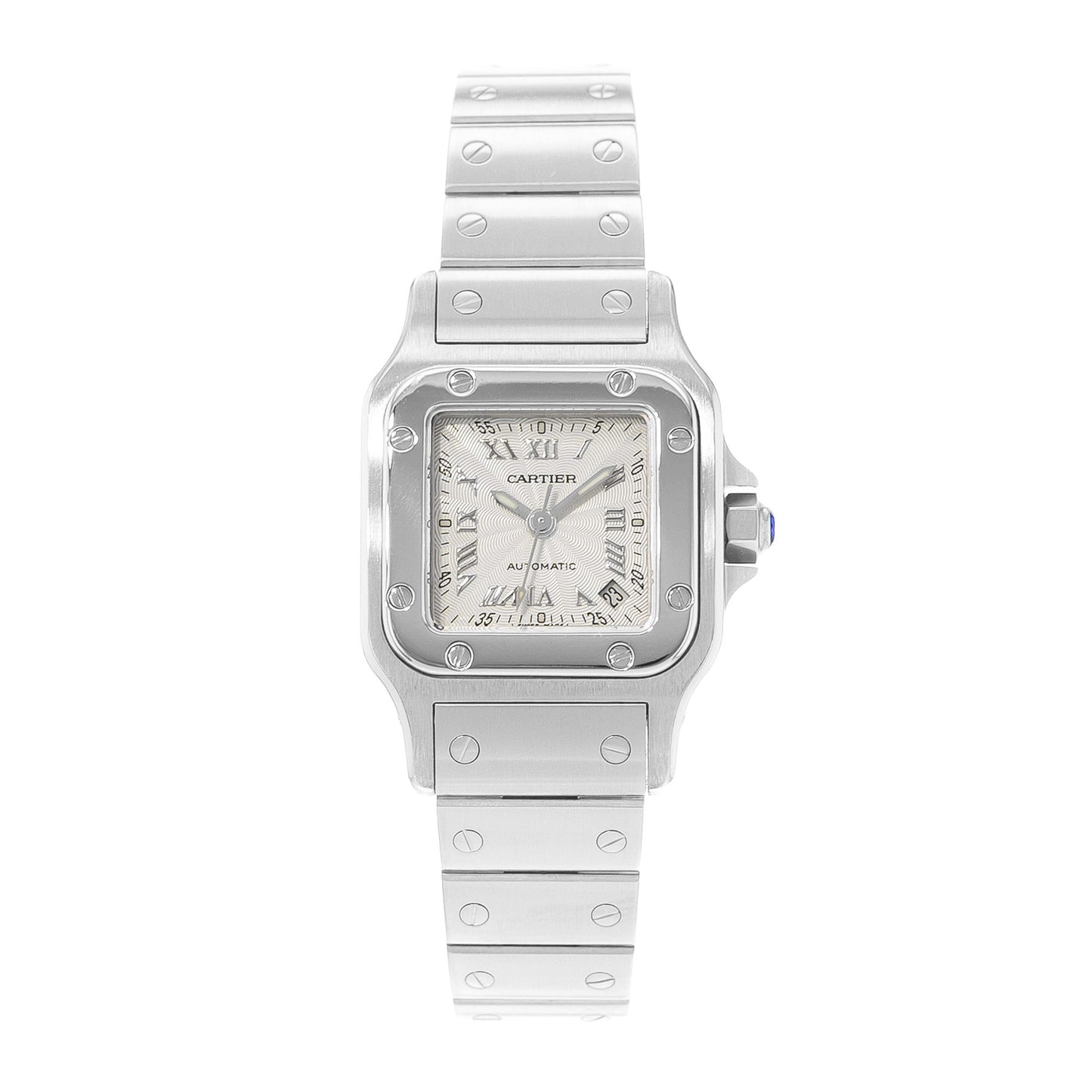 Cartier Santos Galbee Steel