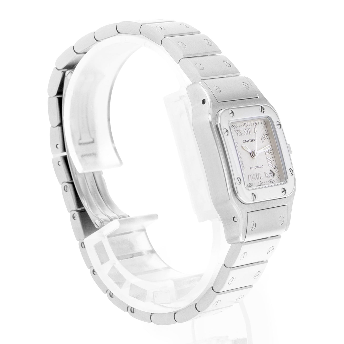 Cartier Santos Galbee Steel