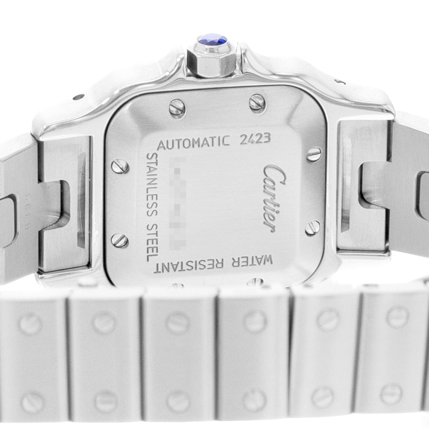 Cartier Santos Galbee Steel