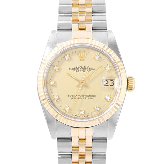 Rolex Datejust 31 Steel & Yellow Gold