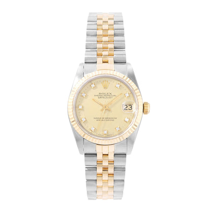 Rolex Datejust 31 Steel & Yellow Gold