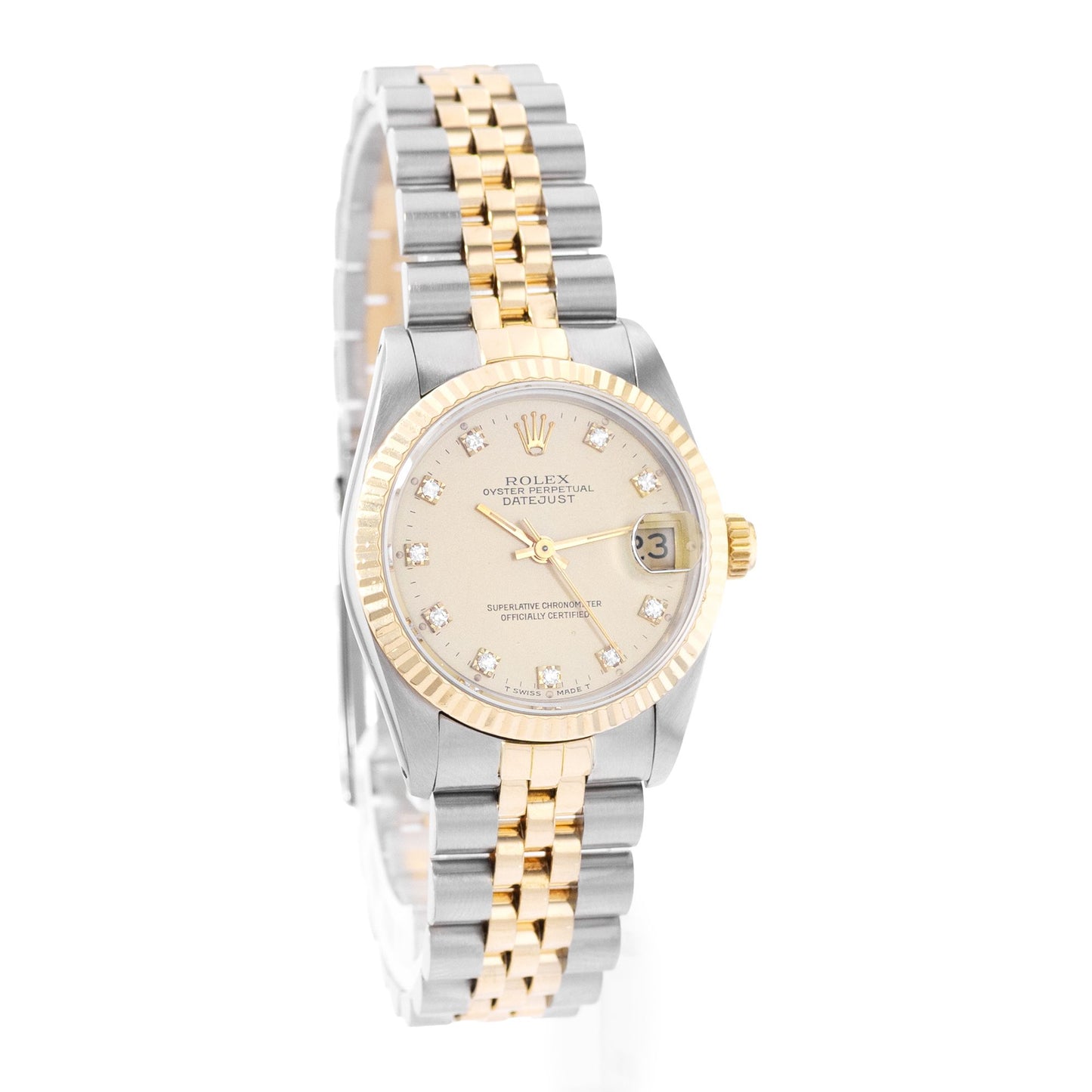 Rolex Datejust 31 Steel & Yellow Gold