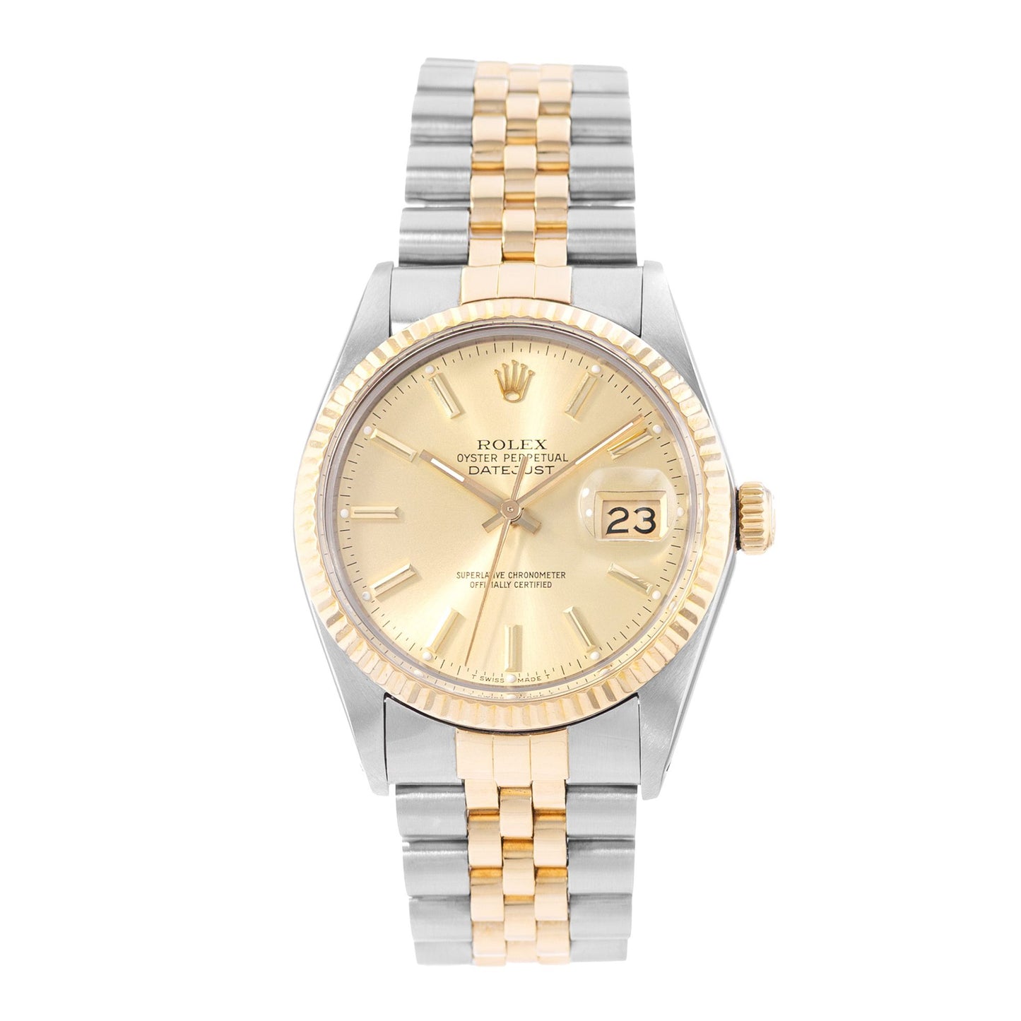 Rolex Datejust 36 Steel & Yellow Gold