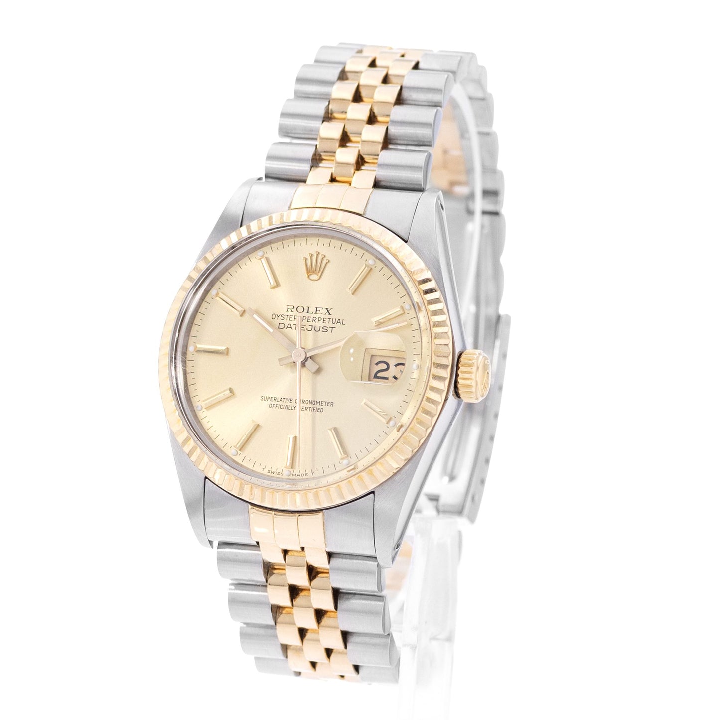 Rolex Datejust 36 Steel & Yellow Gold