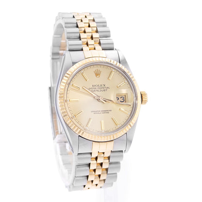 Rolex Datejust 36 Steel & Yellow Gold
