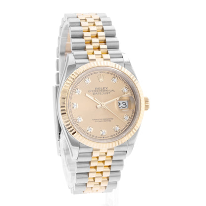 Rolex Datejust 36 Steel & Yellow Gold