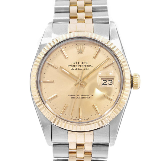 Rolex Datejust 36 Steel & Yellow Gold