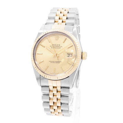 Rolex Datejust 36 Steel & Yellow Gold