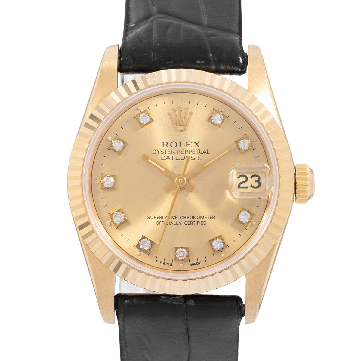 Rolex Datejust 31 Yellow Gold