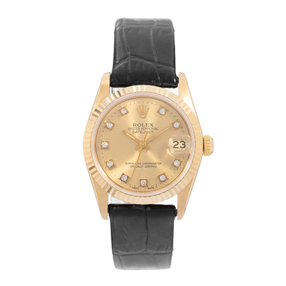 Rolex Datejust 31 Yellow Gold