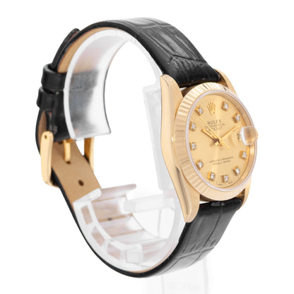 Rolex Datejust 31 Yellow Gold