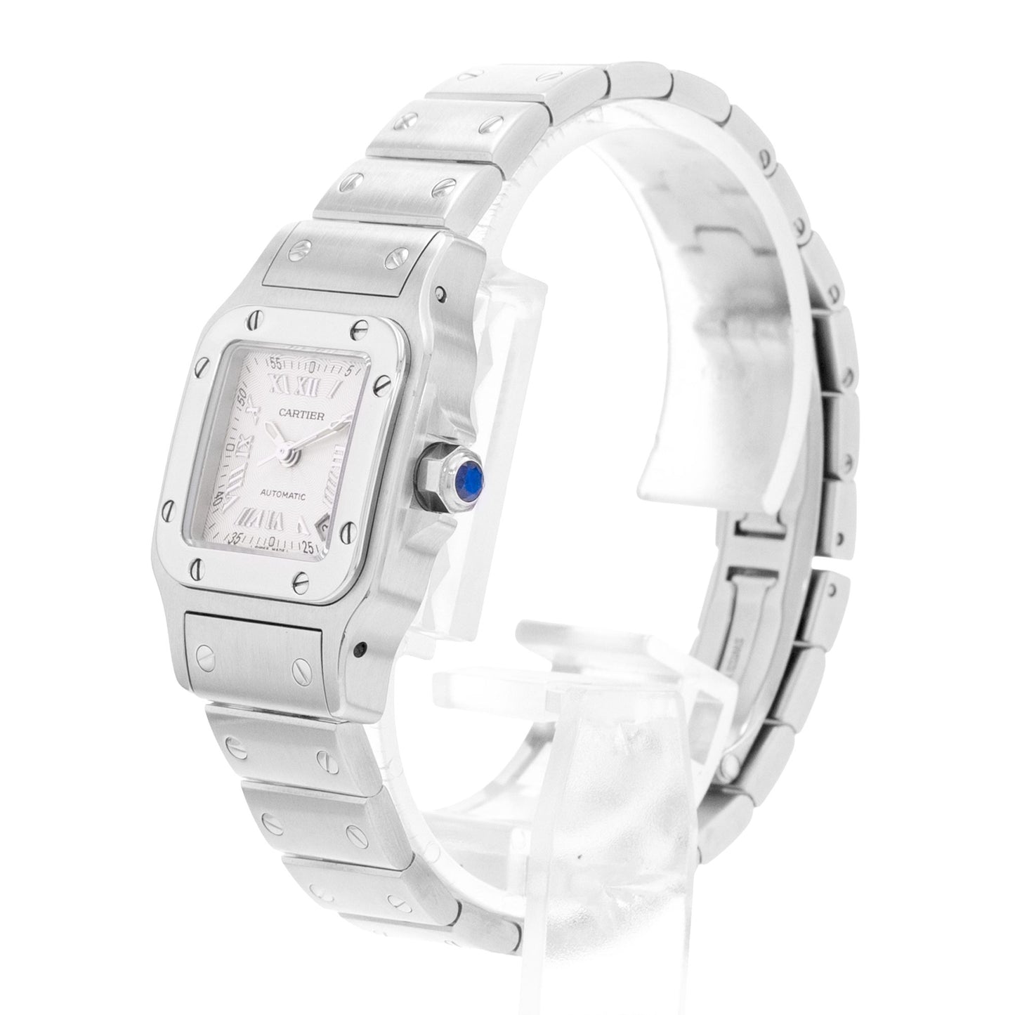 Cartier Santos Galbee Steel