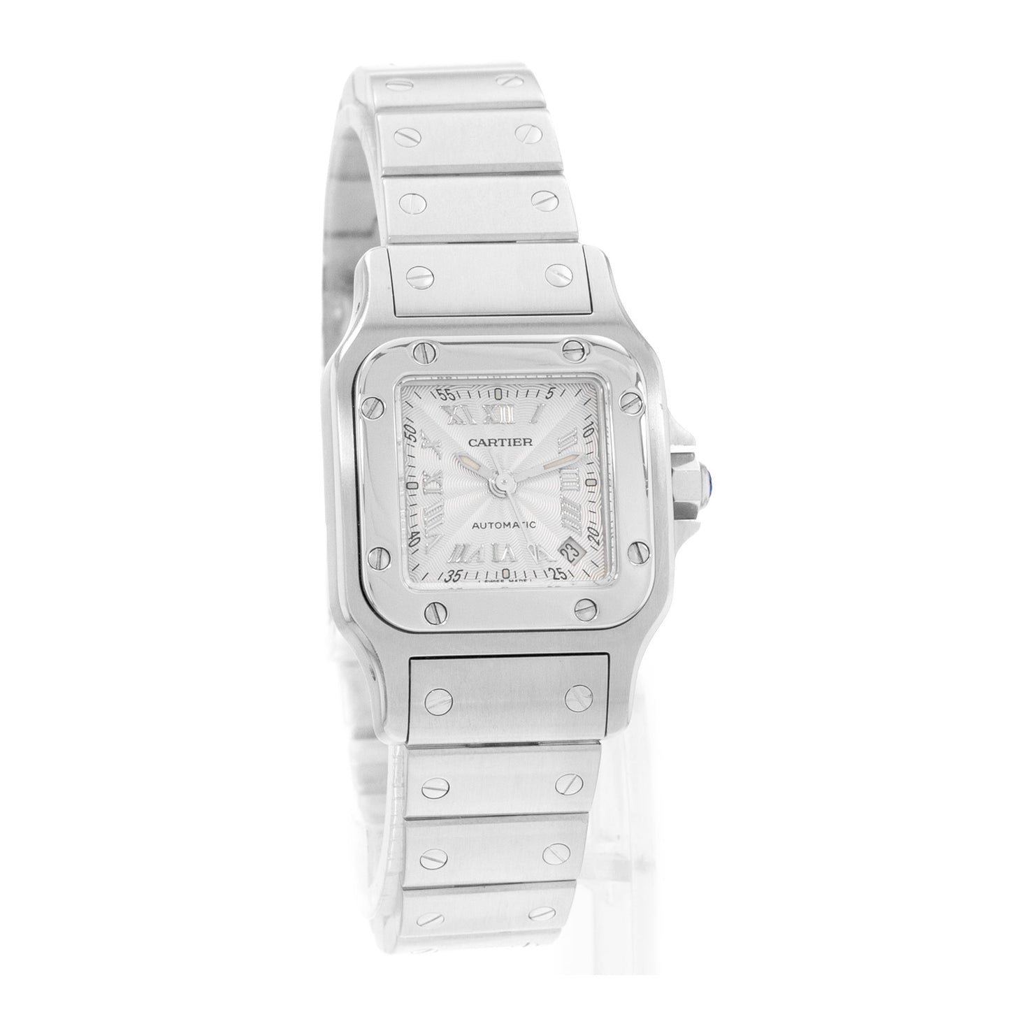 Cartier Santos Galbee Steel
