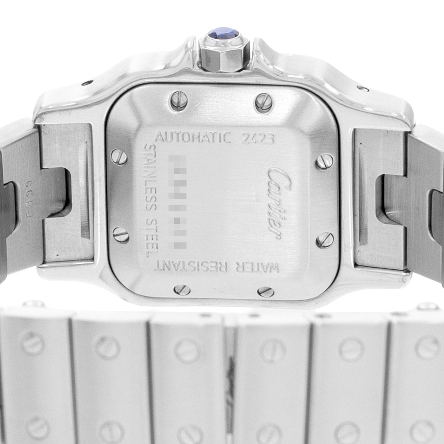 Cartier Santos Galbee Steel