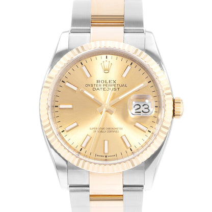 Rolex Datejust 36 Steel & Yellow Gold