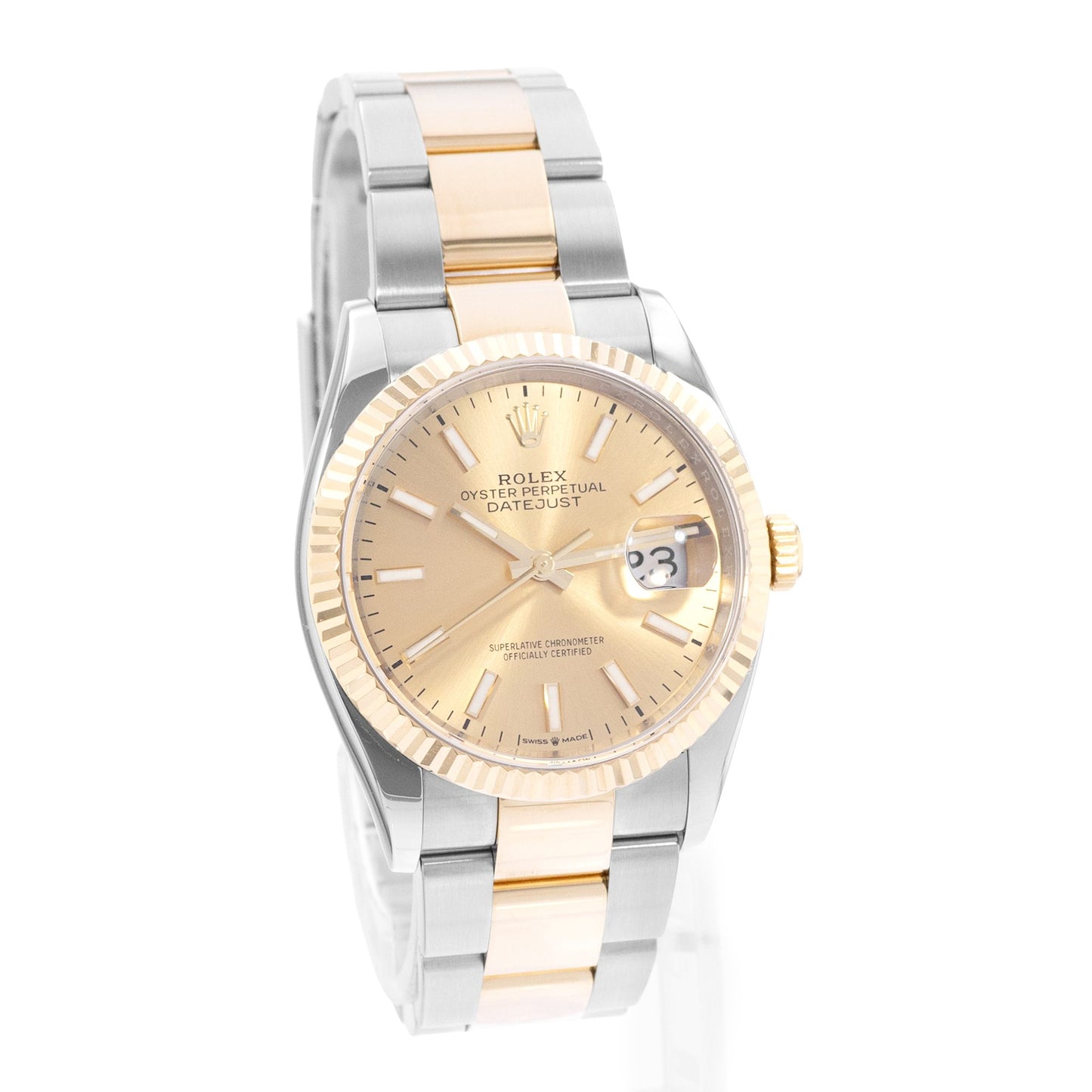 Rolex Datejust 36 Steel & Yellow Gold