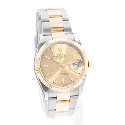 Rolex Datejust 36 Steel & Yellow Gold