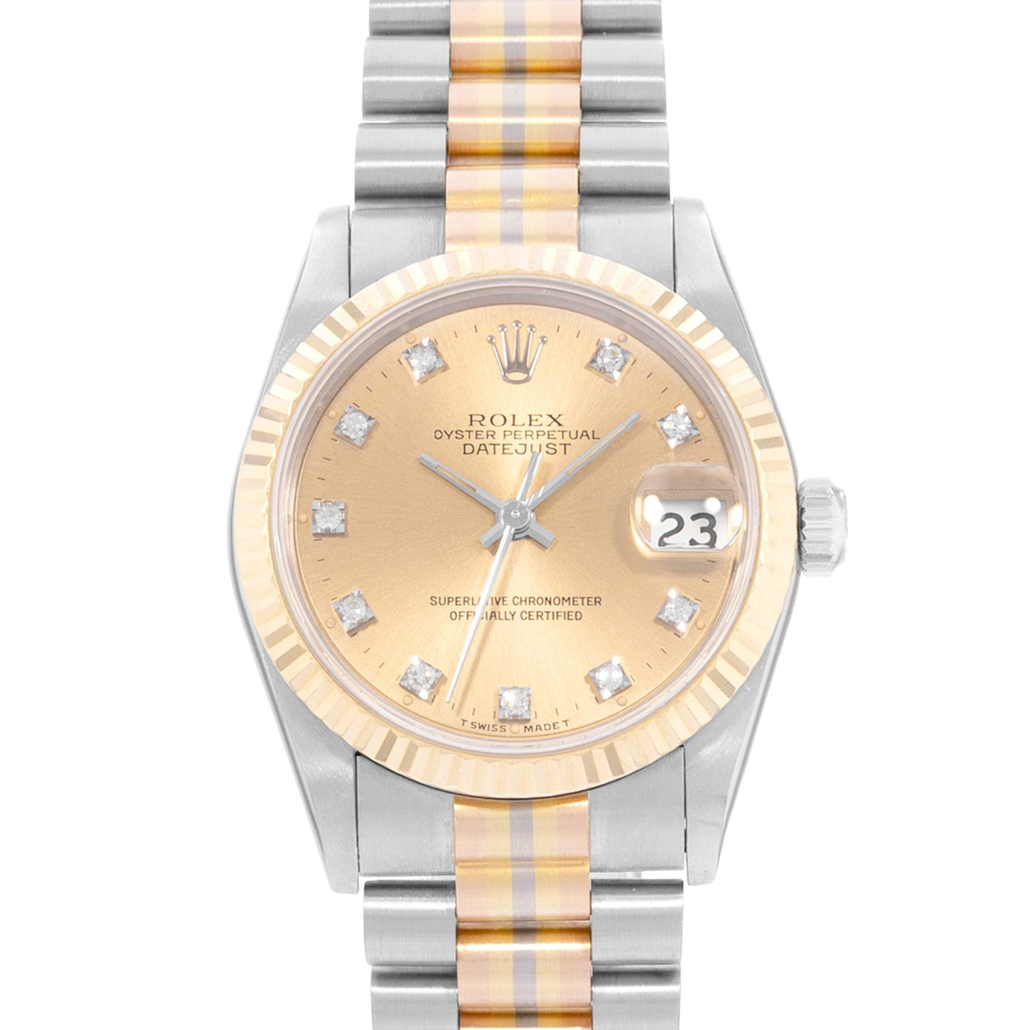 Rolex Datejust 31 Tri Gold