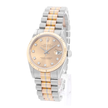Rolex Datejust 31 Tri Gold