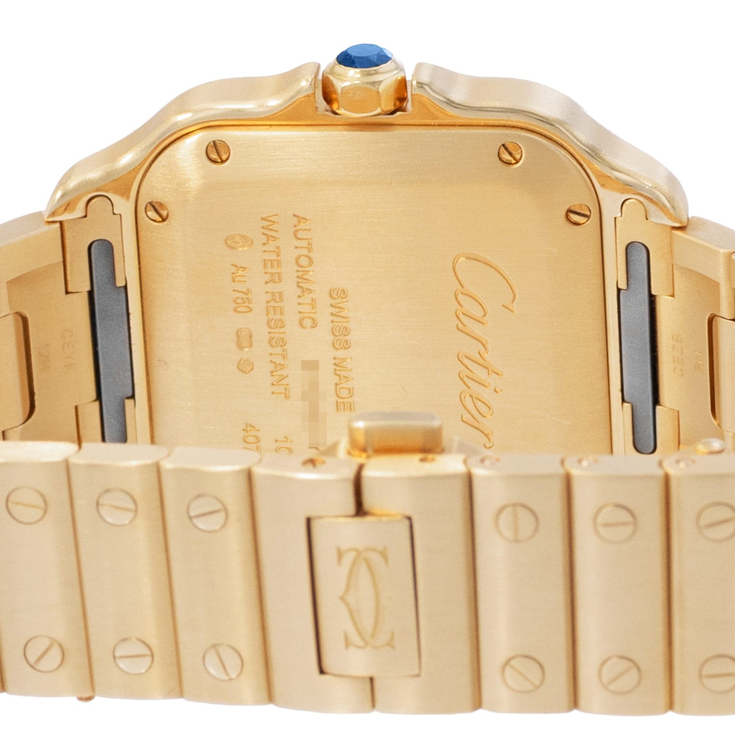 Cartier Santos Yellow Gold