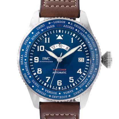 IWC Pilot Timezoner Steel